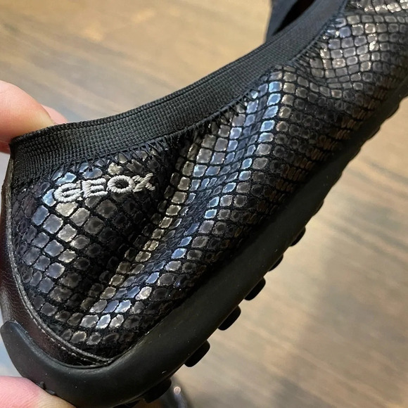 Geox Respira Piuma Ballet Flats Snakeskin Leather EU 39 US 6 - Picture 8 of 10